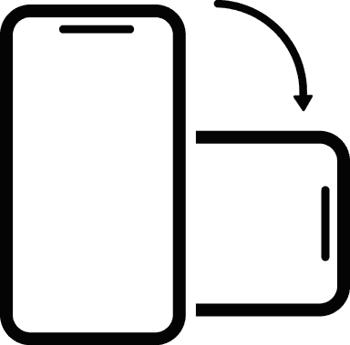 Rotating phone animation